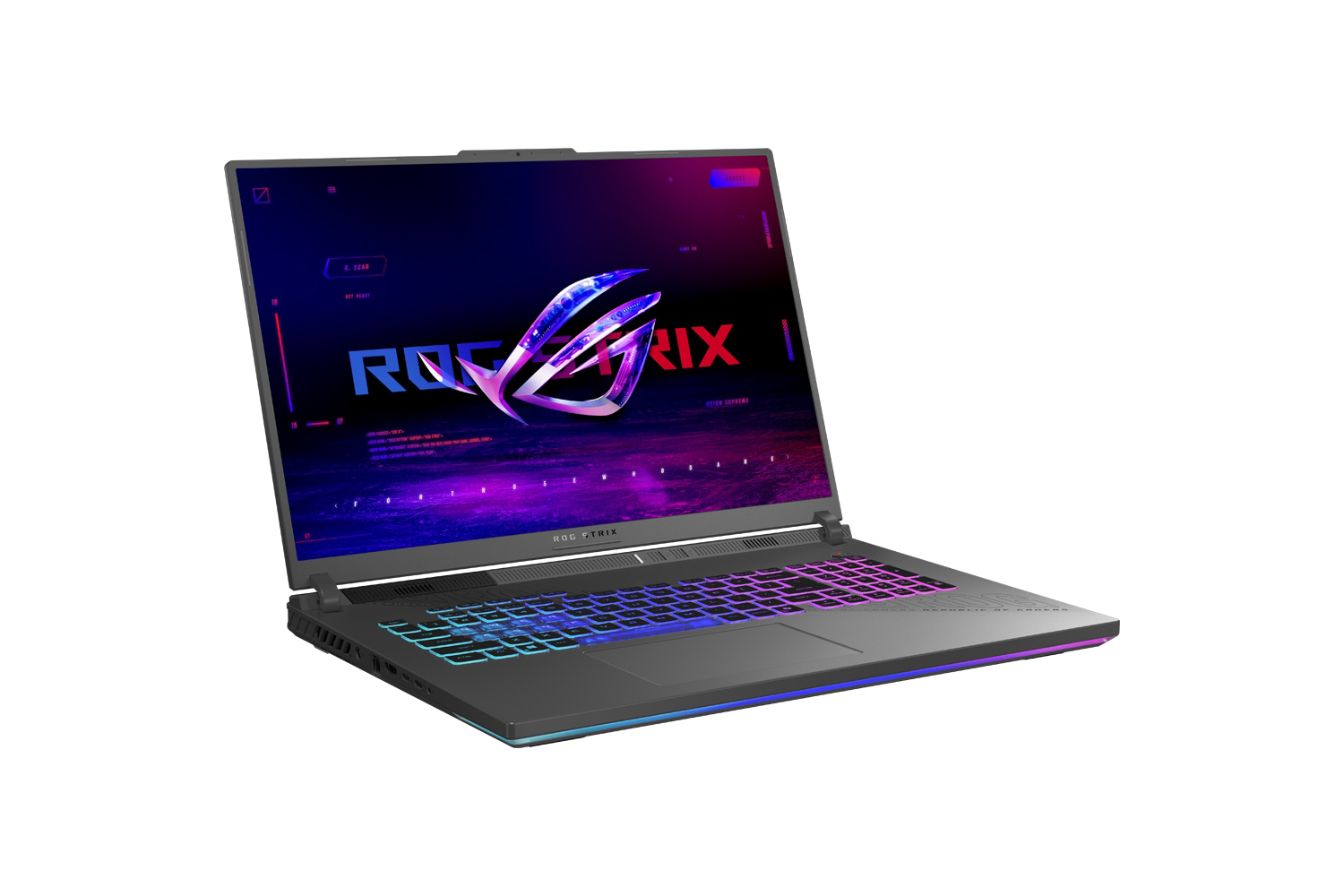 Laptop Gaming ASUS ROG Strix G18 G814FP-S8052, AMD Ryzen 9 9955HX 5.4GHz, 18" Full HD+, 32GB, SSD 1TB, NVIDIA GeForce RTX 5070 8GB, Eclipse Gray - Image 3