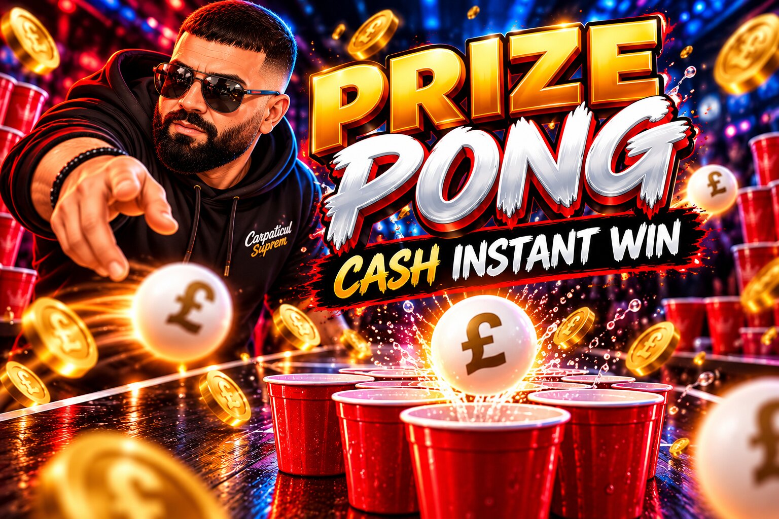 Prize Pong – Cash Instant Win